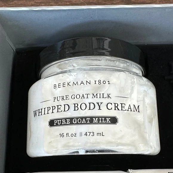 Beekman 1802 Gray and Red Gift Box
